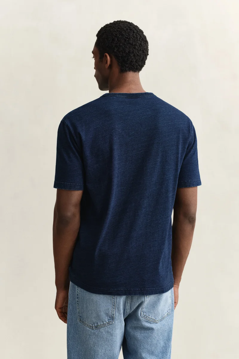 GANT  Indigo Short SleeveTshirt for Men | Best Price UAE
